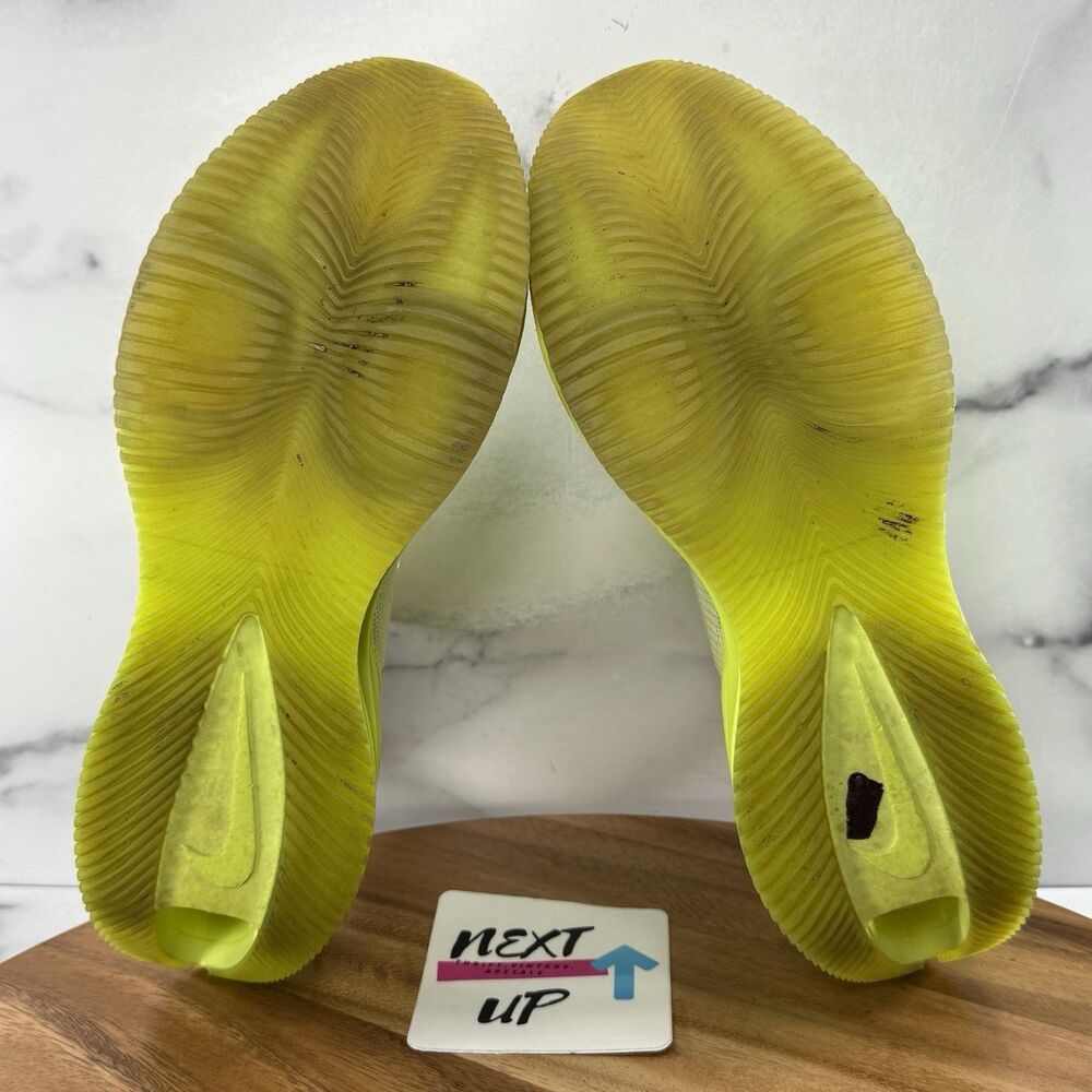 Women's Size 7-Nike Zoom Double Stacked Barely Volt Running Shoes CI0804-700 - Picture 7 of 10